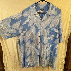 Blue Hawaiian Shirt